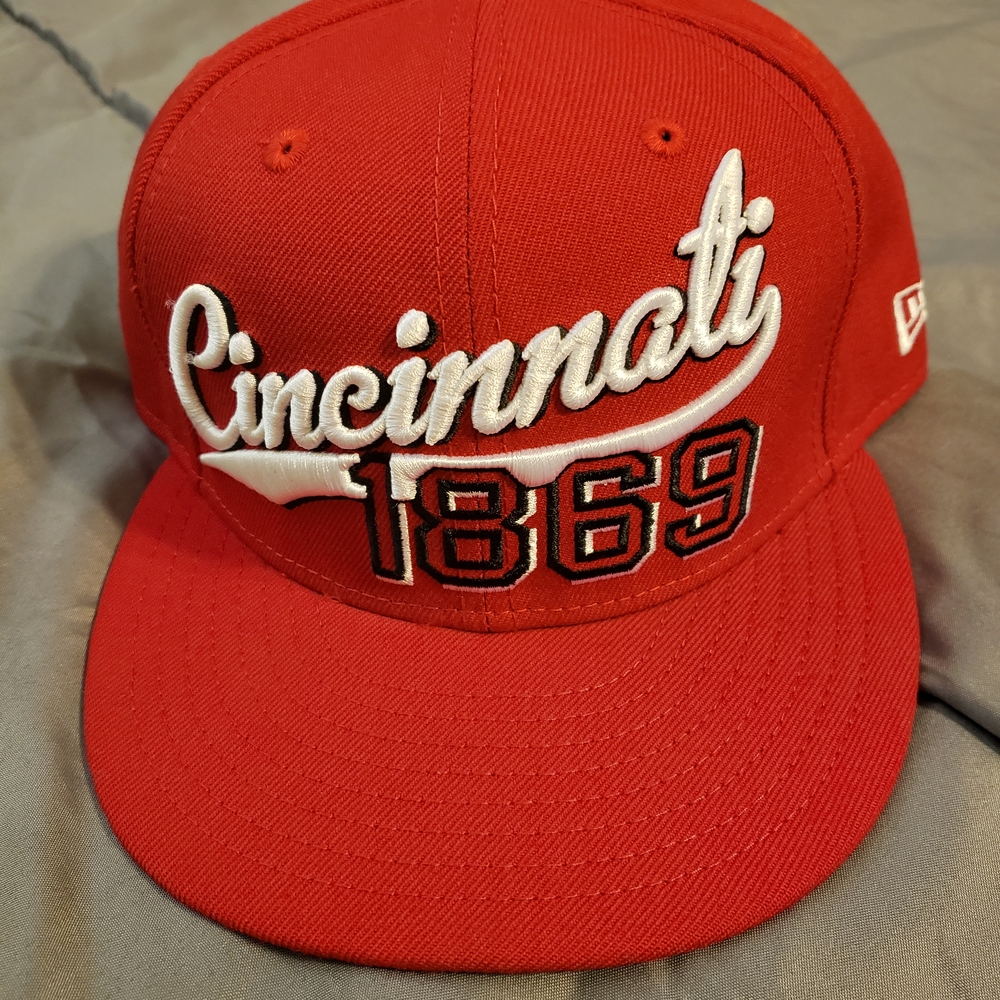 Nwt New Era Cincinnati Reds 59FIFTY Hat, 7 3/8